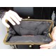 Layla Zipped Clip Lock Handbag Brown